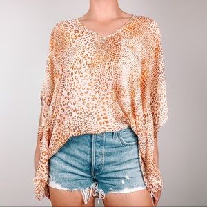 Show Me Your Mumu Peta Boo in Leopard Print size small